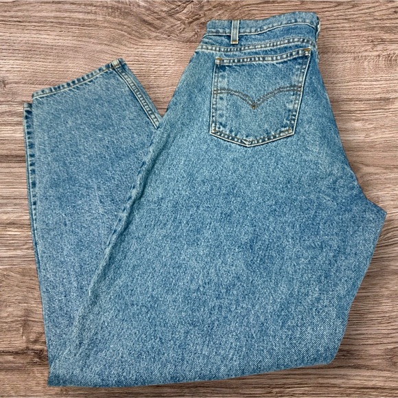 Vintage Levi’s, Orange Tab Acid Washed 90s Y2K Levi’s 550 Jeans EUC! - Picture 7 of 10